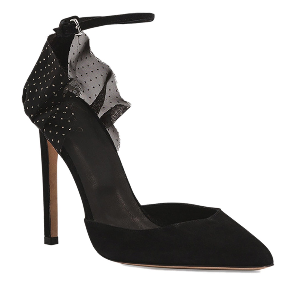 Iro Black And White Heels